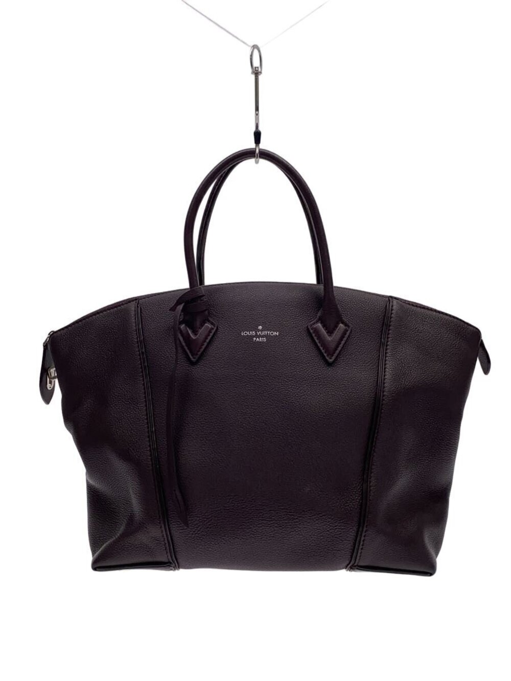 LOUIS VUITTON Lockit Parnassa Leather Bordeaux